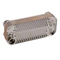 Теплообменник ГВС 12 fin (12 пластин, 5 фланцев) 100-200 ICH Daewoo/Hydrosta 1770